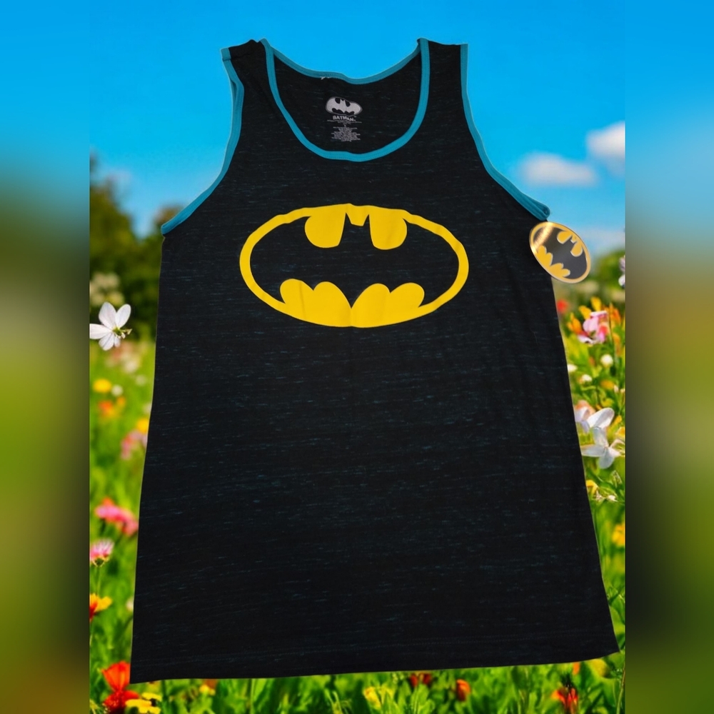 Licensed Batman Tank Top Men Small Women Medium